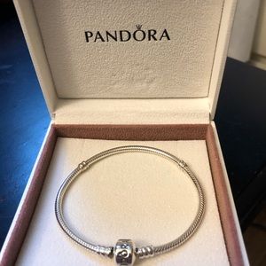 Pandora Iconic Silver Charm Bracelet